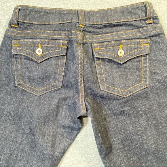 Guess Jeans Women's 29 Doheny Flap Pocket Low Rise Cropped Bootcut Casual Denim - Picture 8 of 15